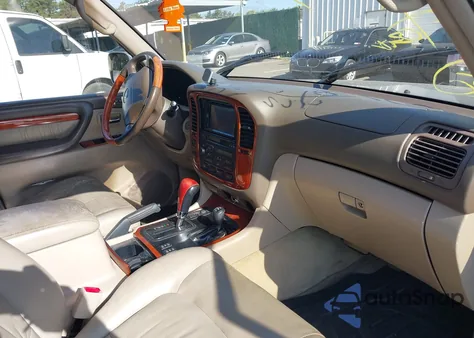 2000 Lexus Lx 470 z USA, uszkodzony, nr VIN JT6HT00W0Y0105560